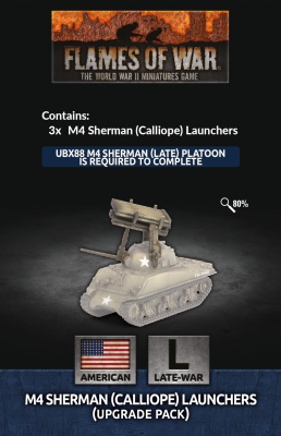 M4 Sherman (T34 Calliope) Launchers (Upgrade Pack)